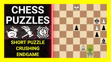 Chess Puzzles to Practice. Themes: Short puzzle, Crushing, Endgame. Learn Chess