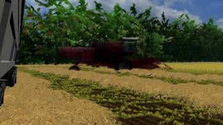Landwirtschafts Simulator 2011 La Moisson de Blé.MP4