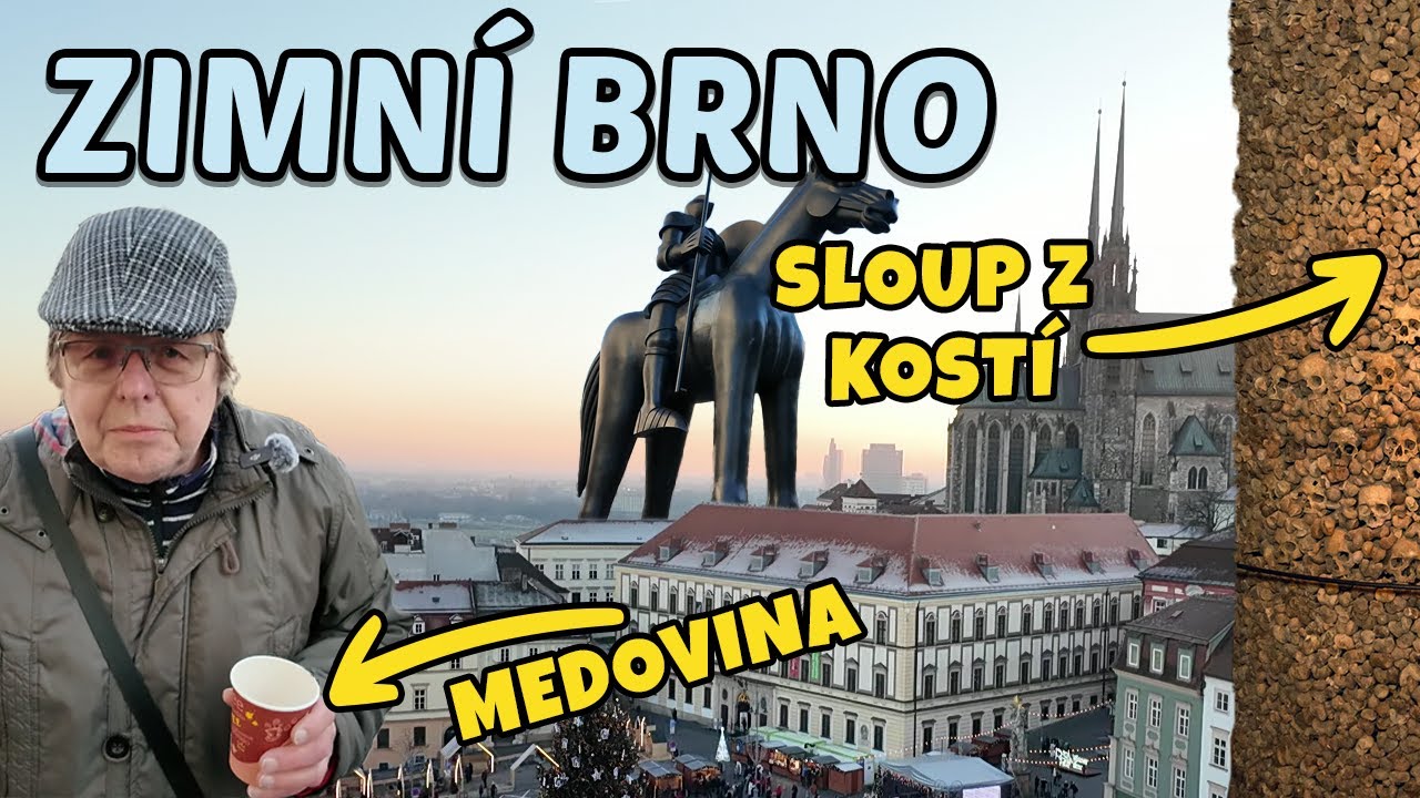 Zimní Brno: Kostnice, Medovina i Rytíř Jošt! (Nejlepší výlet mezi svátky 💀🍷)