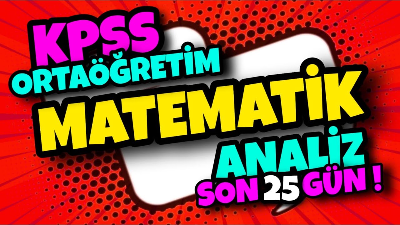 Dersarsivi Com 2010 Kpss Orta Ogretim Cikmis Sinav Sorulari Matematik Soru Cozumleri Youtube