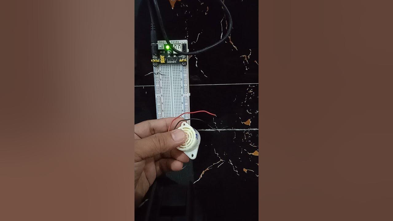 Pengenalan komponen buzzer [Belajar teknik dasar elektronika]