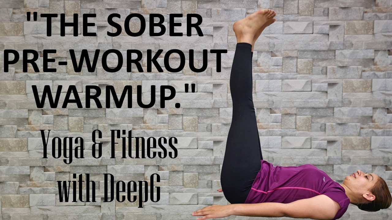 20 Minute Deep Pre-Workout Warmup Start for Yoga & Fitness Routine by DeepG for Beginners & Kids.