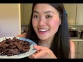 How to Cook Homemade Beef Jerky in The Oven - Thai Style Marinade (English Speaking)