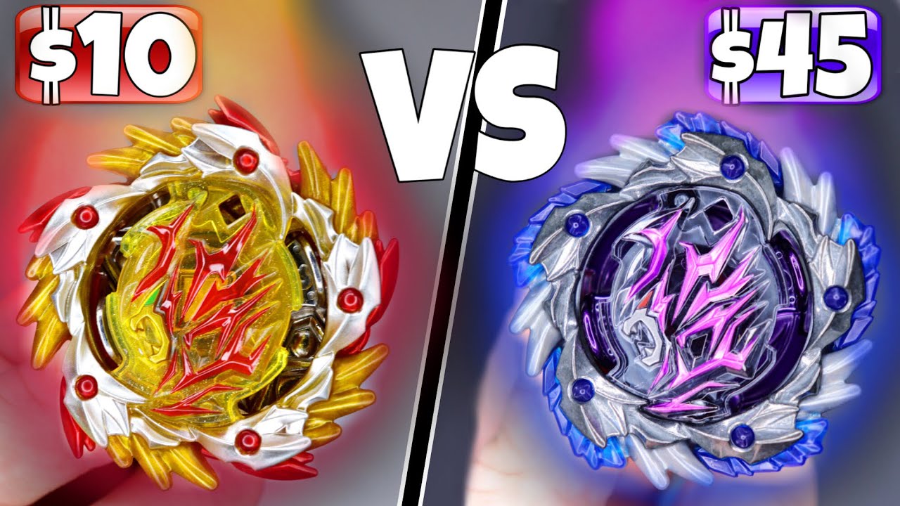 $45 Beyblade VS $10 Beyblade | Hasbro 