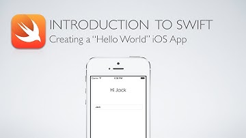 iOS Swift 1: Creating a Hello World App