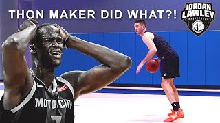 THON MAKER DID THIS TO JLAW?! 😱| Jordan Lawley Basketball