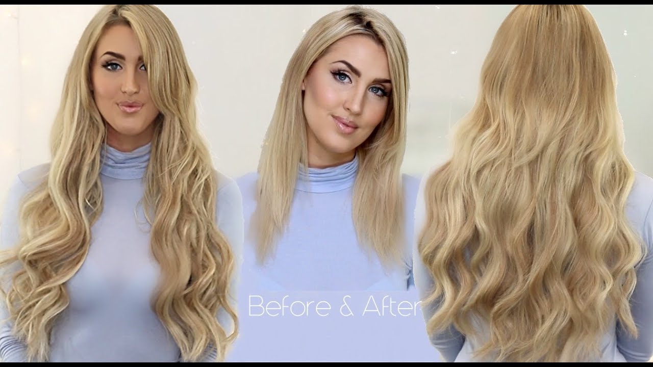 Electric Blue Clip In Hair Extensions - Foxy Locks - wide 8