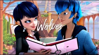 Wolves  Luka x Marinette