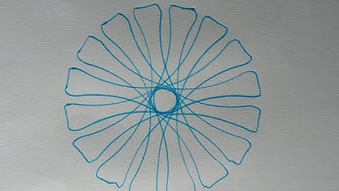 Magic Ruler Draw Patterns | Art Drawing #spirographdrawing #asmr #2024 #satisfying #diy