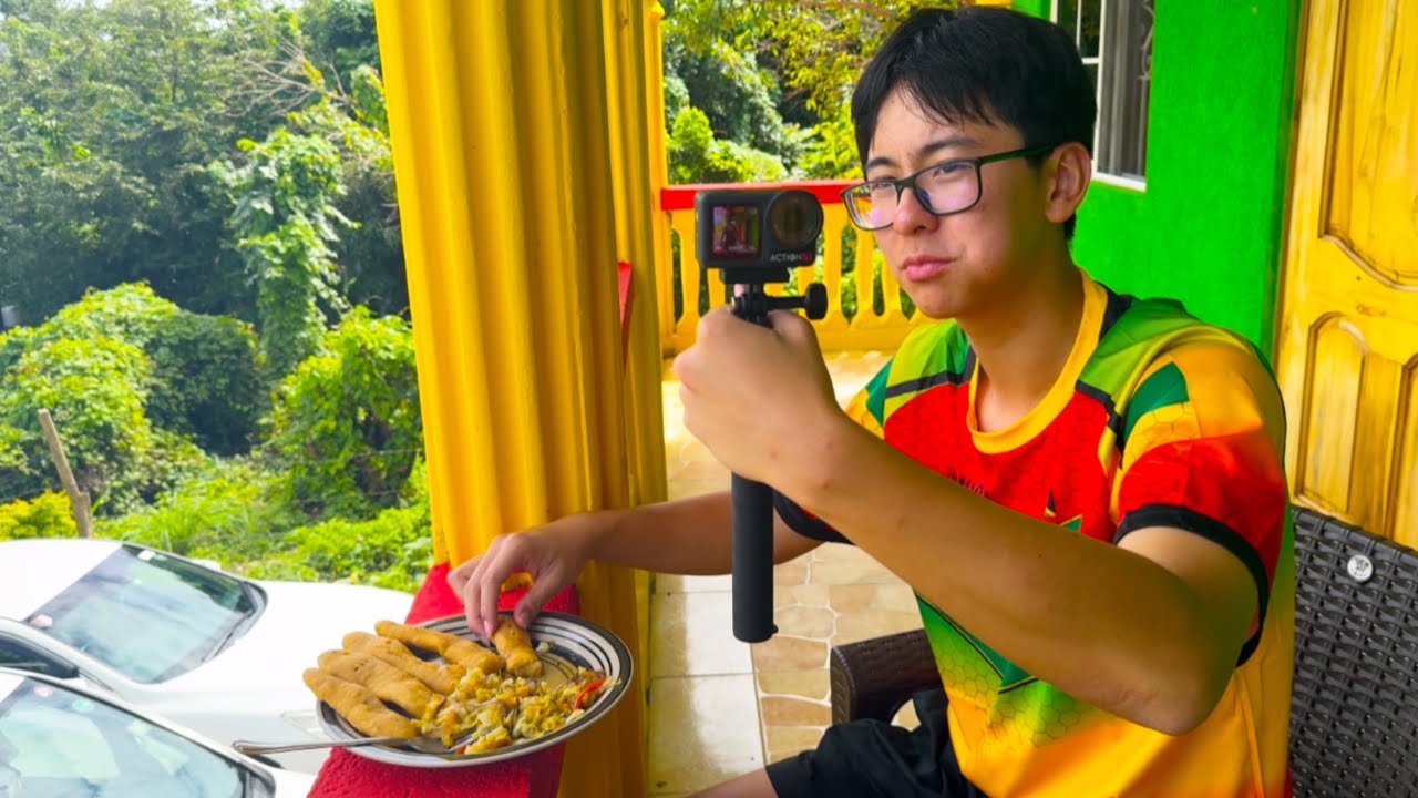 Meet My Guest From China || His First Time Trying Out Jamaican Food! (Jamaica Sunrise Tv)
