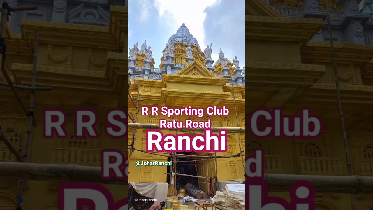 R. R Sporting Club Ratu Road Durga Puja Pandal 