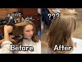처음 한국 미용실에 간 독일 여자친구가 한국 스타일로 머리를 했을 때 반응 (ft.맹승지) | 국제커플 | Korean Hair Style | International Couple