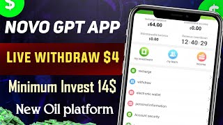 New Kuwait oil platform | Live withdraw proof | online earning app 2024 | screenshot 3
