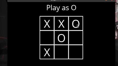 cs50 introduction to artificial intelligence with python: project 0b tictactoe
