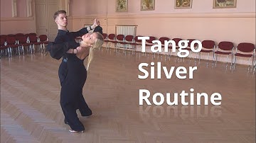 Tango (Silver Level) Choreography - Outside Swivel, Progressive Side Step Reverse Turn