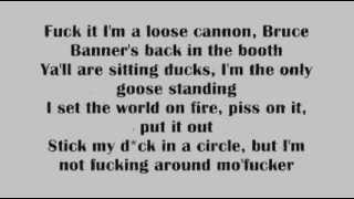 Eminem - Cold Wind Blows - Lyrics