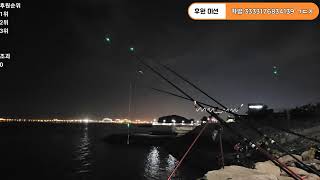 서해 시화방조제 포인트 원투낚시 같이해유 ~♡