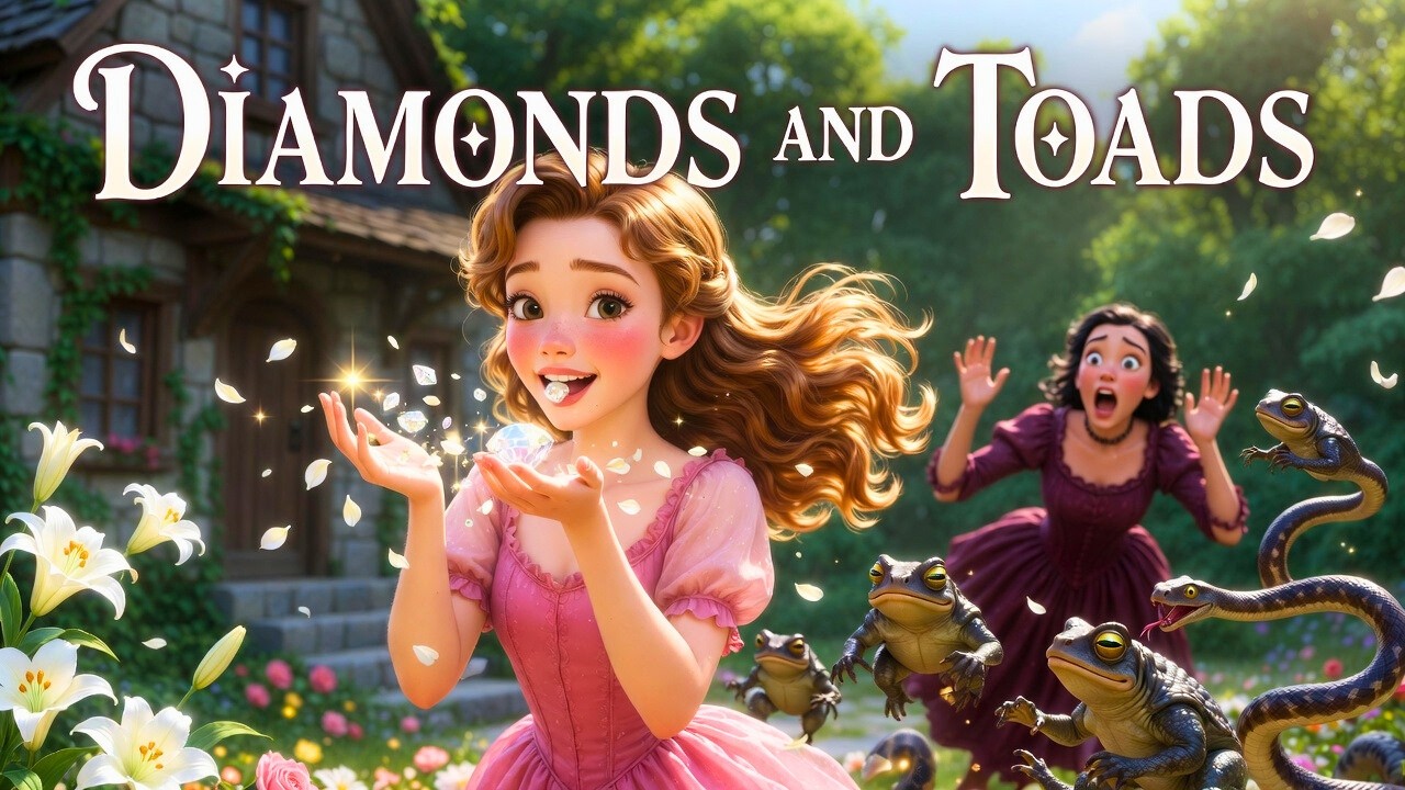 Diamonds and Toads 💎 | Magical Bedtime Story for Kids