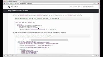 Apptimize Android SDK Installation