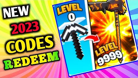 Roblox Pickaxe Mining Simulator Codes 2023 | Codes For Pickaxe Mining Simulator