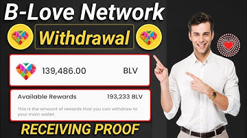 B Love Network withdrawal Receiving Proof - BLV Token Good News - MK MultiTech