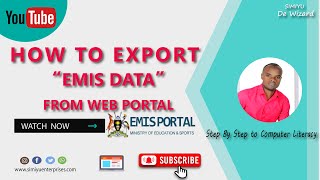 How to Export EMIS Data from EMIS web portal. screenshot 4