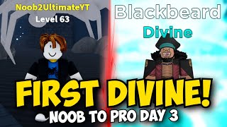 Noob To Pro Day 3  Getting AN EZ OP DIVINE! | Ultimate Tower Defense