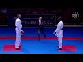 Karate guadalajara  lardy ned vs seck sakho esp  male kumite 84kg  world karate federation