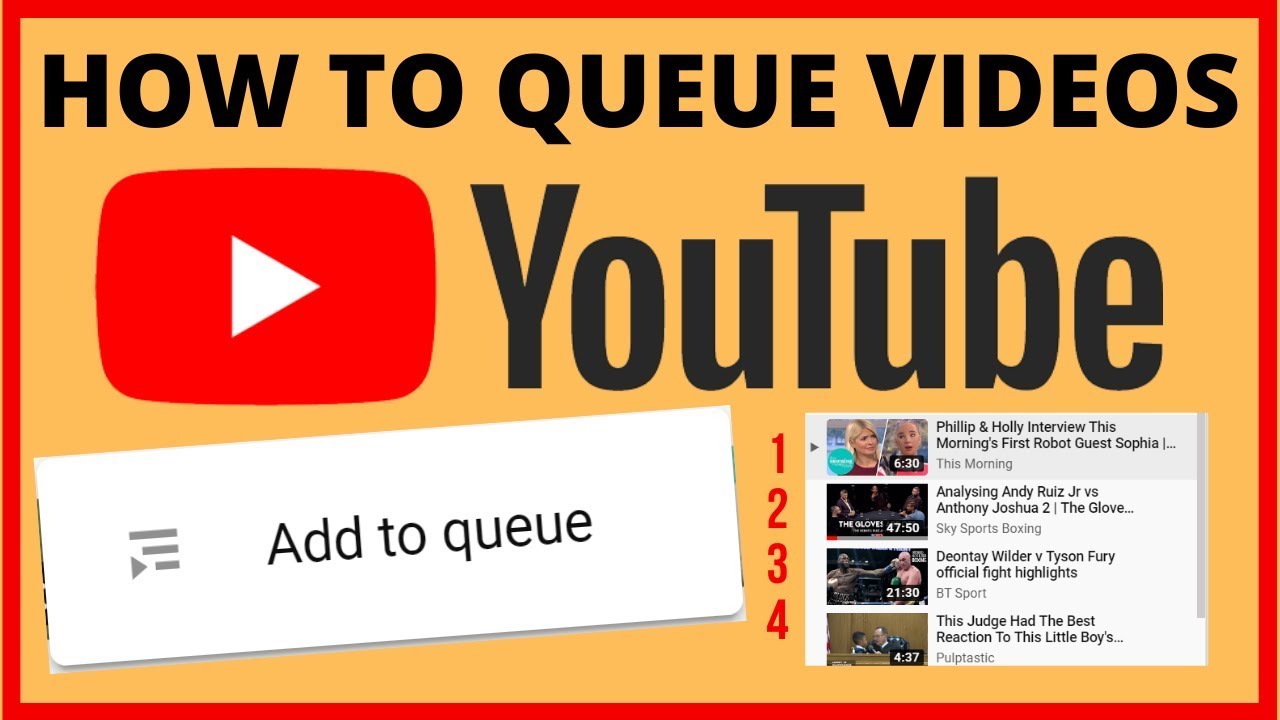 ADD TO QUEUE Videos On YOUTUBE (Useful New Feature) - YouTube