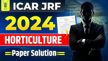 ICAR AIEEA PG/ JRF 2024 Paper Complete Solution by Bharat Sir (AIR-5)