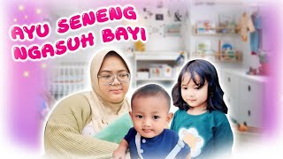 Download Lagu AKHIRNYA AYU BISA NGASUH BAYI MP3