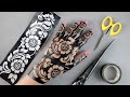 تنسيق استكرات حناء سوداني جديييد للحناء الاسود New Sudanese Henna Stickers For Black Henna