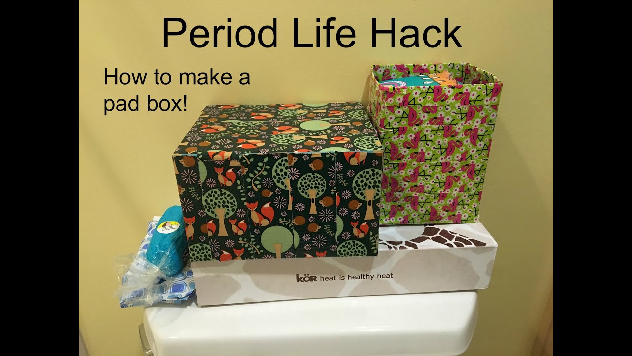 DIY Pad Box (period) - YouTube