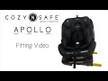 Cozy n safe apollo 360 group 0123 child car seat fitting