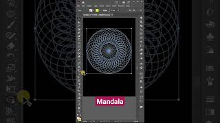 How to Create Mandala Design in Adobe Illustrator cc #mandala #illustrator #design