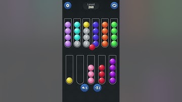 Ball Sort by Infinite Joy: Levels 259, 260