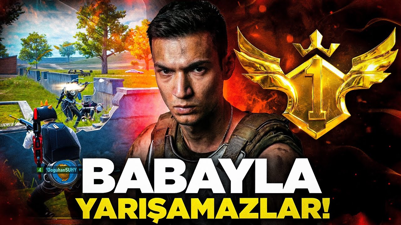 BABAYLA ZOR YARIŞIRLAR!
