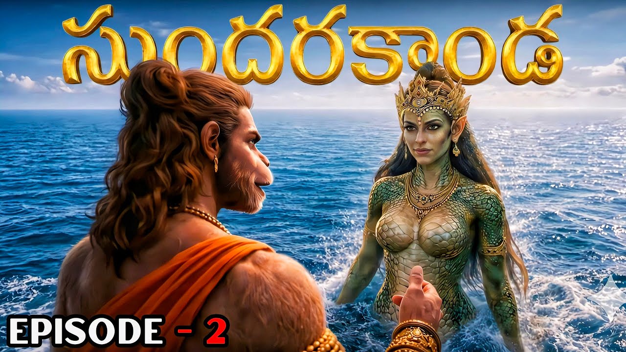 హనుమ సముద్ర లంగనం... | Sundarakanda Episode 2