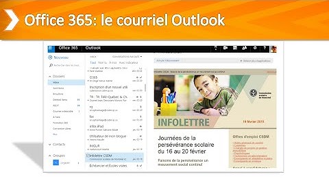 Outlook: joindre des médias (pièces-jointes)