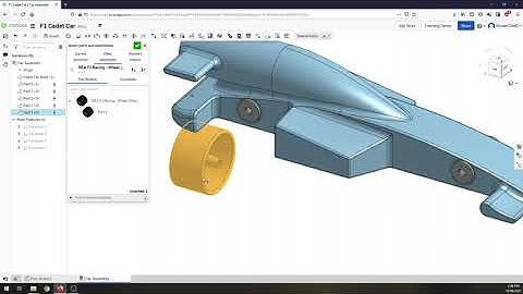Advanced F1 in Schools Cadet Car - pt7. Assembly