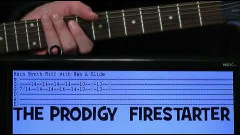 Firestarter Guitar version - Guitar performance video thumbnail