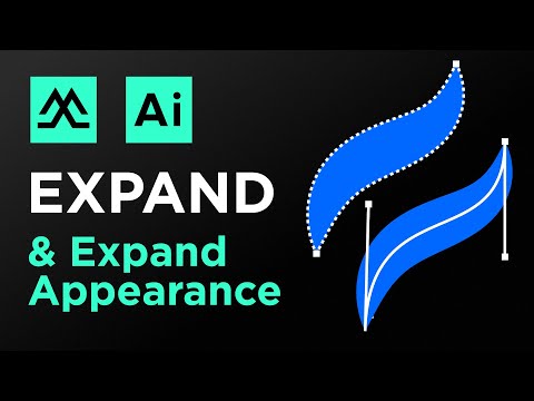 Expand And Expand Appearance In Adobe Illustrator