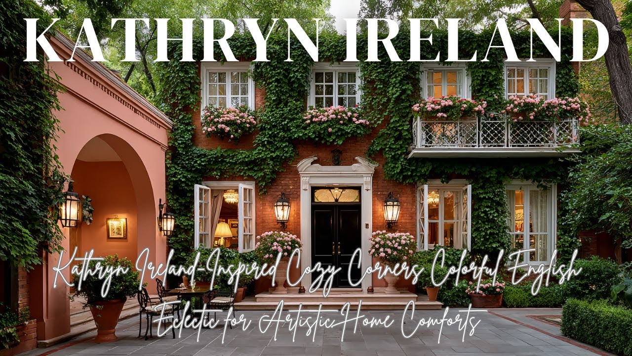 Kathryn Ireland-Inspired Cozy Corners: Colorful English Eclectic for ...