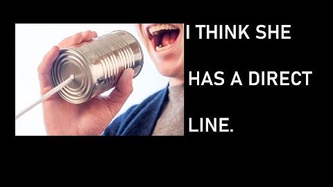 I Think She Has A Direct Line ☎ 🍌☎ 🍌☎