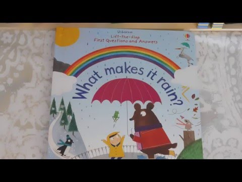 Lift-the-Flap First Questions and Answers: What Makes it Rain? Usborne Books & More