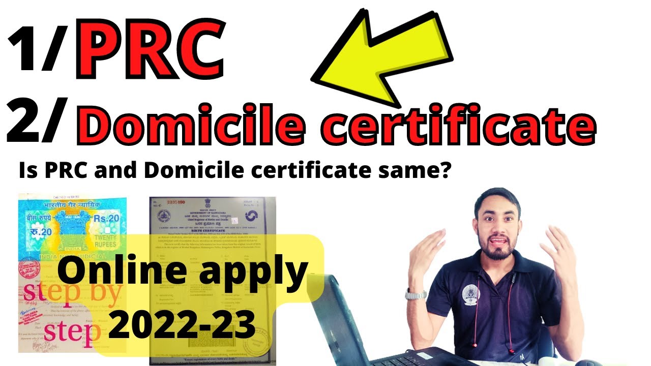 Domicile Certificate And PRC Certificate Is PRC And Domicile domicile-certificate-and-prc-certificate-is-prc-and-domicile