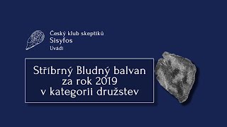 Stříbrný Bludný balvan za rok 2019 v kategorii družstev