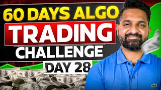 60 Days Trading Challenge | Day 28 | Free Cryptomaty Algos |@cryptomatyofficial | Theta Gainers