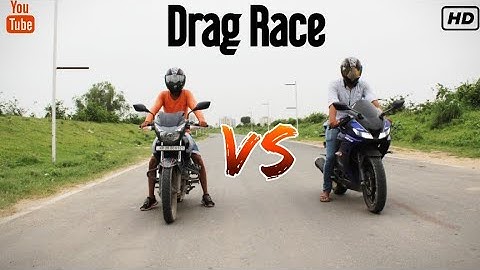 R15 V3 Vs Apache Rtr160 Drag Race🔥