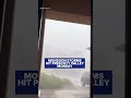 Heavy rain hits Prescott Valley, Arizona during Monday monsoon storms